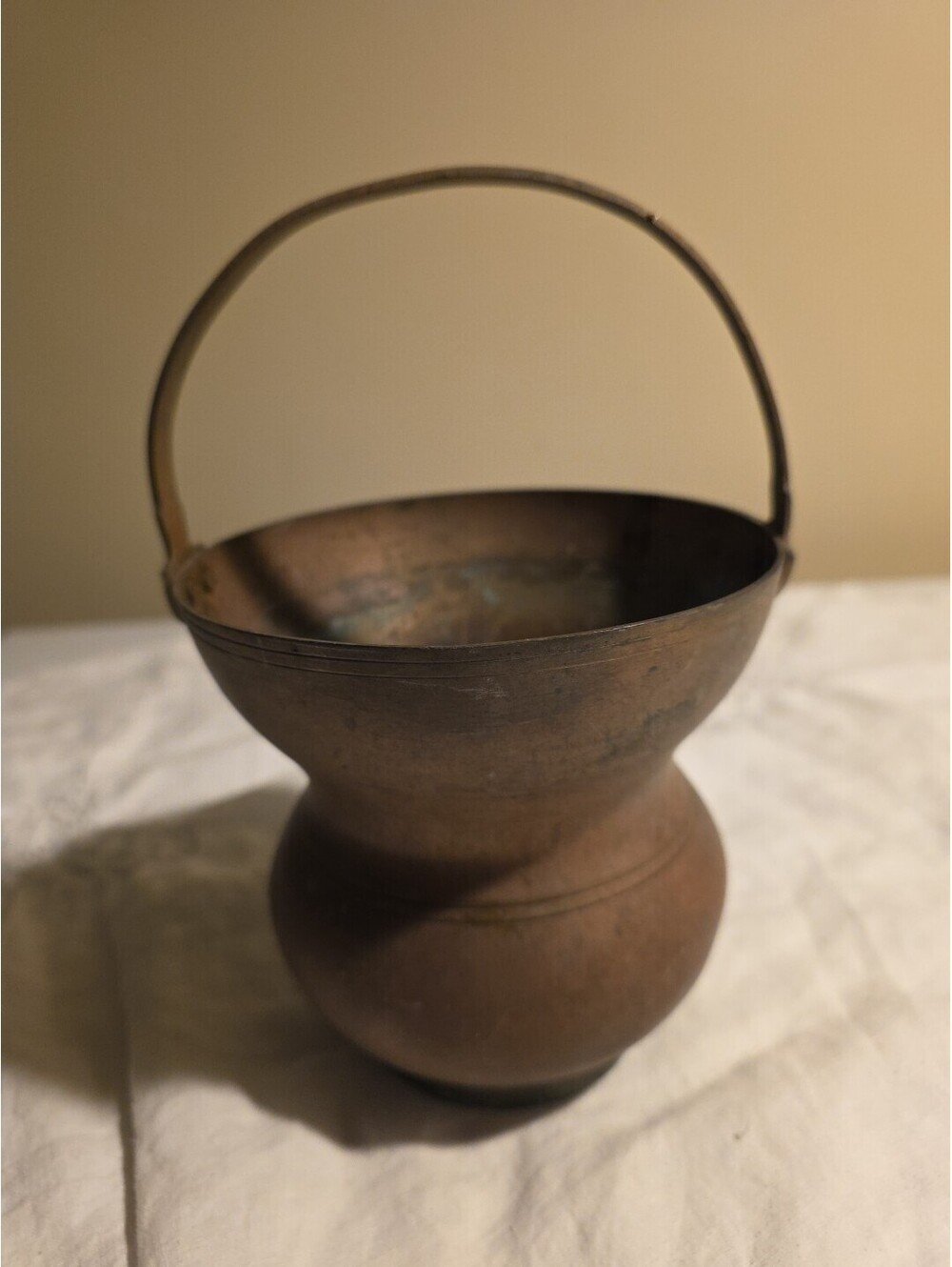 Antique Kamandal Holy Water Pot